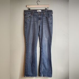 Levi Strauss Signature Jeans Low Rise Bootcut Misses 12 LONG Y2K Vintage Levis